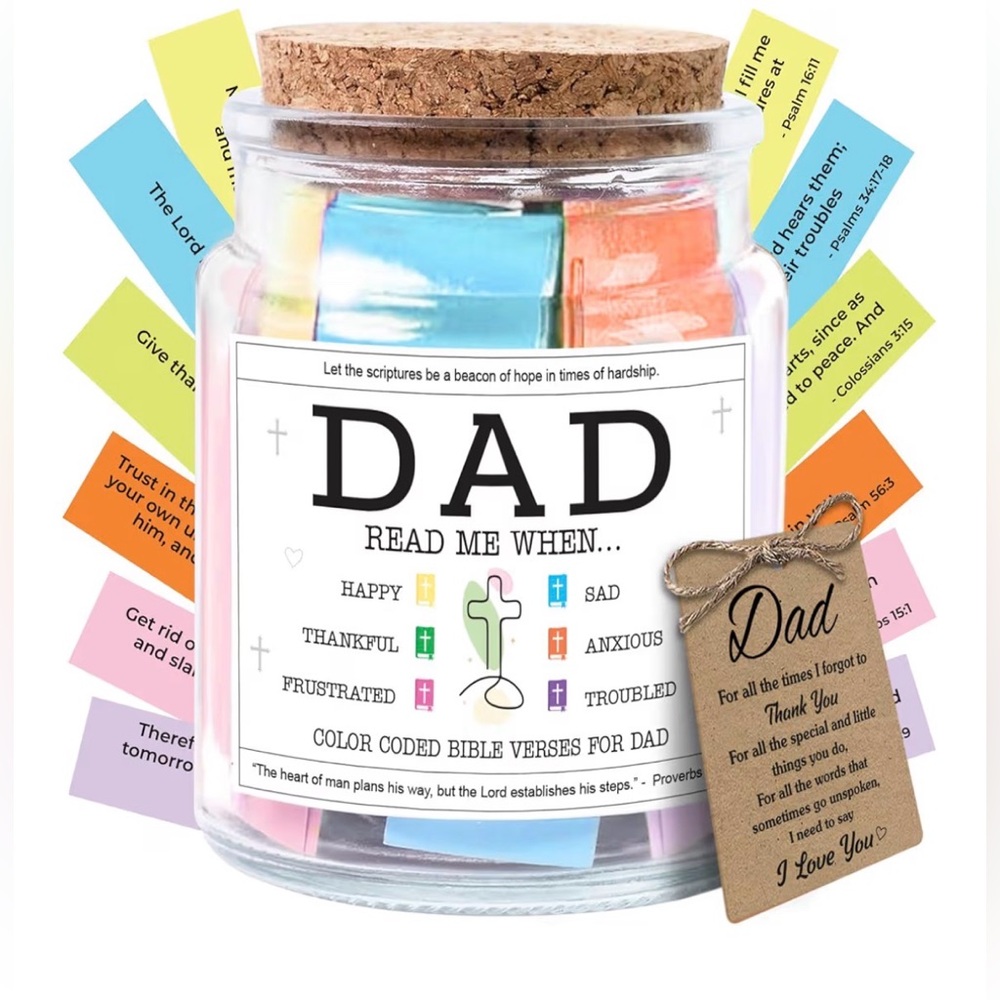 Bible Jar For Dad